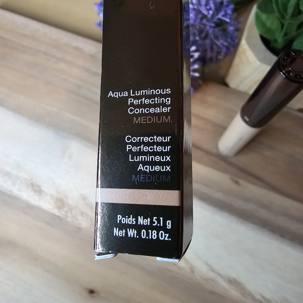 Becca Aqua Luminous Perfecting Full Coverage Concealer Shade Medium New